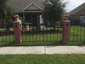 Halloween Decorations at the Dead and Breakfast